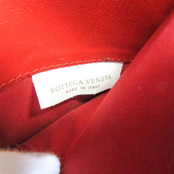 Bottega Veneta Intrecciato 134075 Women,Men Leather Long Wallet (bi-fold) Dar... - Picture 12 of 14